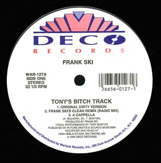 Tonys Bitch Track by Gant Man Vs Frank Ski ft Miss Tony Download